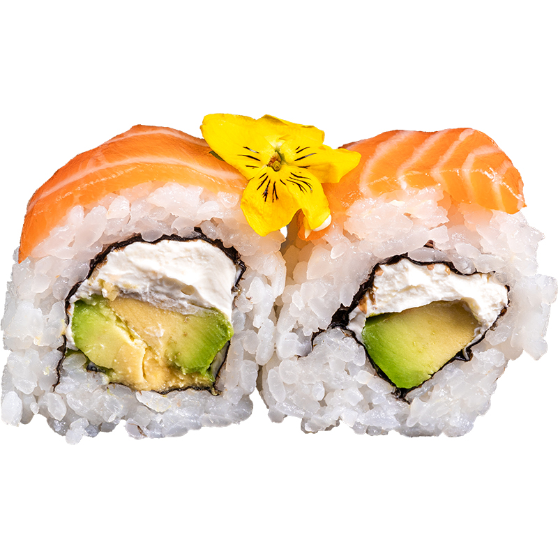 URAMAKI SALMON Y QUESO 4U